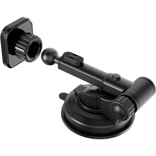 Borofone Vanda (BH21) Autós tartó műszerfalra/szélvédőre, mágneses, 360°-os forgatás, 4.5 - 6.5"-es méretig - fekete - 4