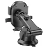 Borofone Autós tartó BH93 tapadókorongos, műszerfal/szélvédő számára, 360°-ban állítható, teleszkópos kar, 4,7–7" - Fekete thumbnail