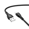 Data Cable Energy Series (BX121) USB to Lightning, PVC, 2.4A, 1m - Fekete Borofone kábel thumbnail