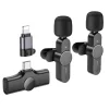 Wireless Lavalier Microphones Trophy (BFK12) - 2.4Ghz, Type-C, Lightning, 70mAh - Fekete Borofone - (2 pack) thumbnail