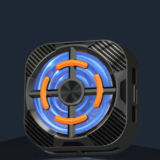 Travel magnetic telefon hűtő Borofone - (BG15) - Mágneses, 5000RPM, Fények - Fekete - 2