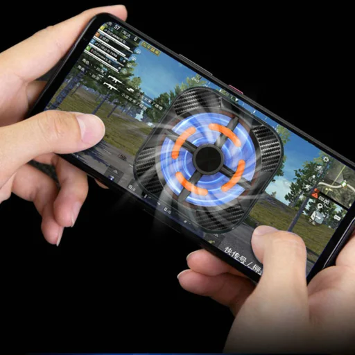 Travel magnetic telefon hűtő Borofone - (BG15) - Mágneses, 5000RPM, Fények - Fekete - 4