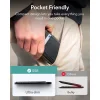 ESR Classic Magnetic Wallet Stand (3C13210300664) Mágneses Gyűrűvel, Vegán Bőr, Állítható, 3x Rekesz - Karbon Rost thumbnail