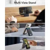 ESR Classic Magnetic Wallet Stand (3C13210300664) Mágneses Gyűrűvel, Vegán Bőr, Állítható, 3x Rekesz - Karbon Rost thumbnail