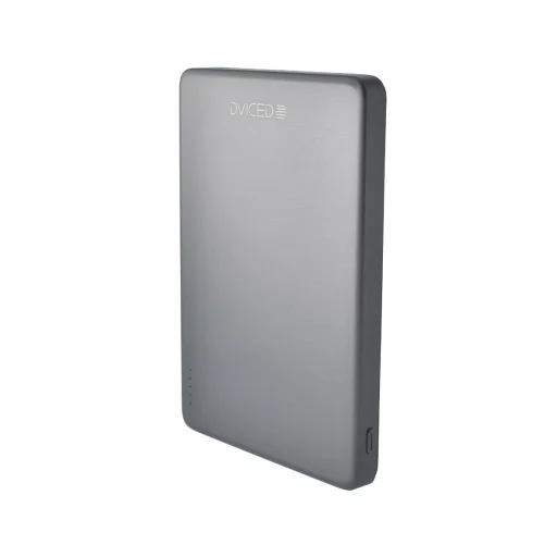 Dviced Qi2 Ultrathin MagSafe Power bank 5000mAh - Black/Grey - 4