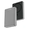 Dviced Qi2 Ultrathin MagSafe Power bank 10000mAh - Black/Grey