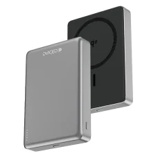 Dviced Qi2 Ultrathin MagSafe Power bank 10000mAh - Black/Grey