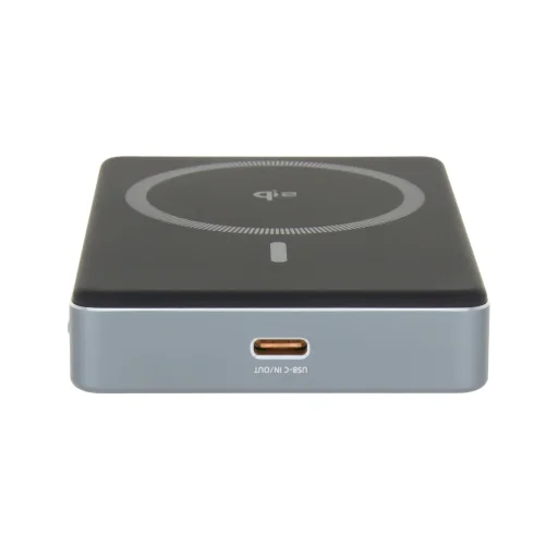 Dviced Qi2 Ultrathin MagSafe Power bank 10000mAh - Black/Grey - 4