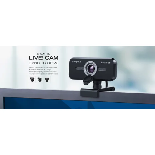 Creative Sync 1080p V2 Webcam black - 6