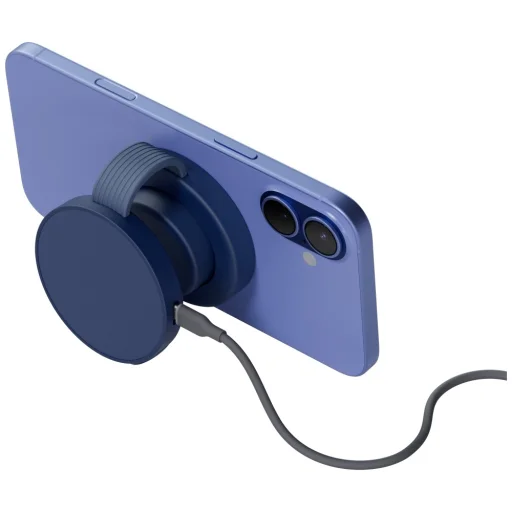 iPhone/Watch/AirPods Bazic GoMag Trio 2 3in1 15W mágneses töltő kék - 3