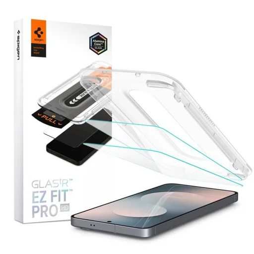 Samsung Galaxy S25 FE üvegfólia Spigen Glas.tR "EZ Fit Pro" 2-pack Átlátszó - 1