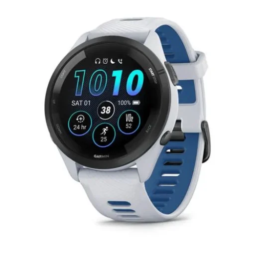 Garmin Forerunner 265 Okosóra 46mm, GPS, Fehérkő EU - 1