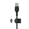 Belkin BOOST CHARGE PRO Flex USB-A to LTG, Braided Silicone Cable - 3M - Black thumbnail