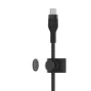Belkin BOOST CHARGE PRO Flex USB-C to LTG, Braided Silicone Cable - 3M - Black thumbnail