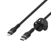 Belkin BOOST CHARGE PRO Flex USB-C to LTG, Braided Silicone Cable - 3M - Black thumbnail