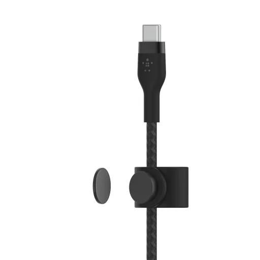 Belkin BOOST CHARGE PRO Flex USB-C to LTG, Braided Silicone Cable - 3M - Black - 6