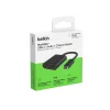 Belkin ROCKSTAR Dual USB-C Audio + Charge Adapter - Black thumbnail