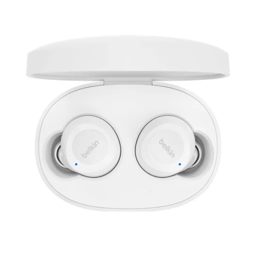 Belkin SOUNDFORM BoltTrue Wireless Earbuds - White - 3