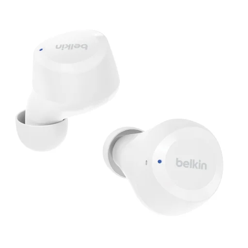 Belkin SOUNDFORM BoltTrue Wireless Earbuds - White - 1