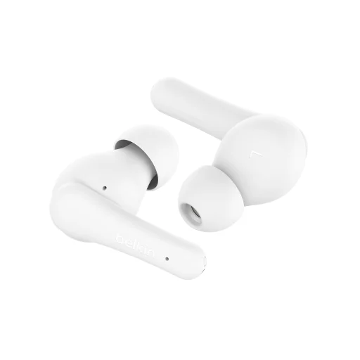 Belkin SOUNDFORM Rhythm True Wireless Earbuds - White - 4