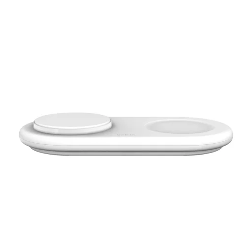 Belkin BOOSTCHARGE PRO 2in1 Qi2 15w Magnetic Charging Pad - fehér töltőállomás - 3