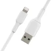Belkin BOOST CHARGE USB-A to Lightning Cable, PVC - 3M - White thumbnail