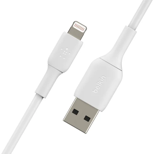 Belkin BOOST CHARGE USB-A to Lightning Cable, PVC - 3M - White - 2
