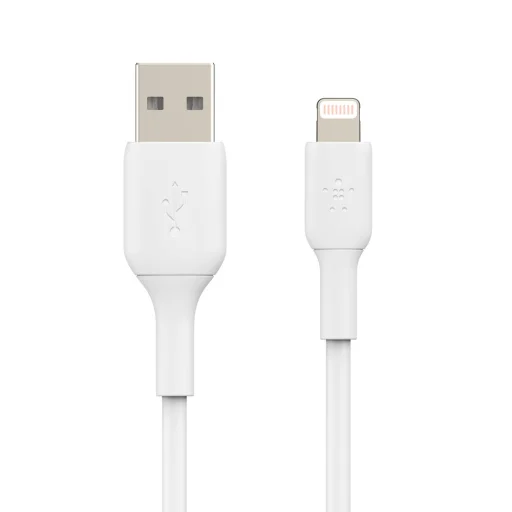 Belkin BOOST CHARGE USB-A to Lightning Cable, PVC - 3M - White - 3