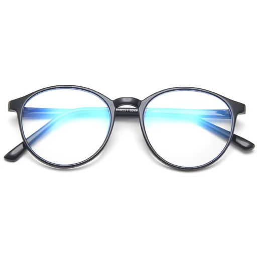 Anti-Blue Light Szemüveg Techsuit Reflex TR90 (F8551-C2) - Kerek - Homokfekete - 2