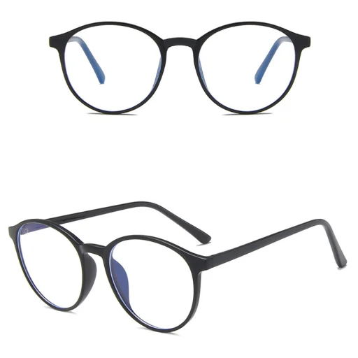 Anti-Blue Light Szemüveg Techsuit Reflex TR90 (F8551-C2) - Kerek - Homokfekete - 3