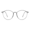 Anti-Blue Light Szemüveg Techsuit Reflex TR90 (F8551-C7) - Kerek - Szürke thumbnail