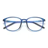 Anti-Blue Light Szemüveg Techsuit Reflex PC (F2822) - Kerek - Kék thumbnail