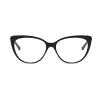 Anti-Blue Light Glasses Techsuit Reflex Metal (F5018-C72) - Cat Eye - Dark Black thumbnail