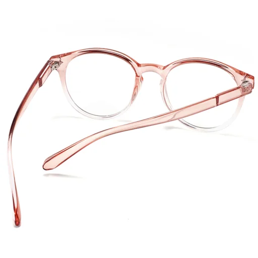 Anti-Blue Light Szemüveg Techsuit Reflex PC (PC28003-C4) - Kerek - Átlátszó Barna - 2