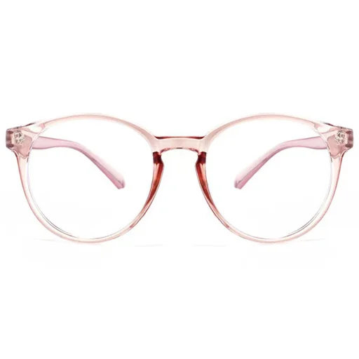 Anti-Blue Light Szemüveg Techsuit Reflex PC (PC28003-C4) - Kerek - Átlátszó Barna - 1