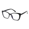 Anti-Blue Light Glasses Reflex PC (PC28016-C1) Techsuit - Cat Eye - Fekete thumbnail