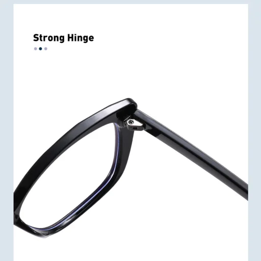 Anti-Blue Light Glasses Reflex PC (PC28016-C1) Techsuit - Cat Eye - Fekete - 6