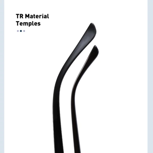 Anti-Blue Light Glasses Reflex PC (PC28016-C1) Techsuit - Cat Eye - Fekete - 4