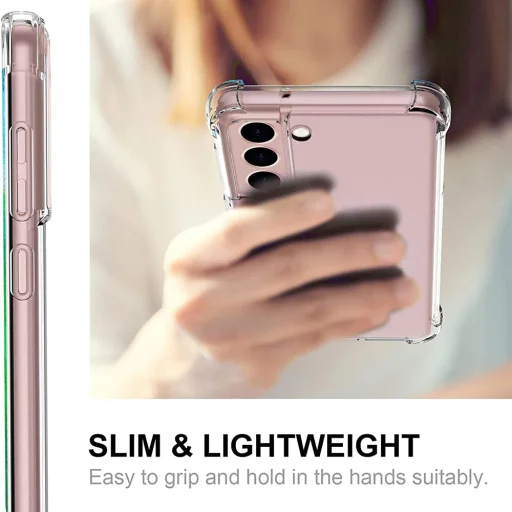 Samsung Galaxy S21 5G Techsuit - Shockproof átlátszó szilikon tok - Átlátszó - 3