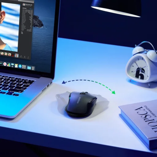 Wireless Mouse Ugreen MU006, 4000DPI, fekete - 8