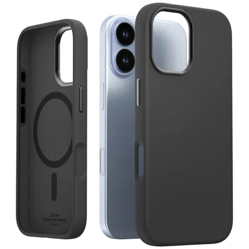 iPhone 17 Araree Typo Skin M MagSafe tok fekete - 1