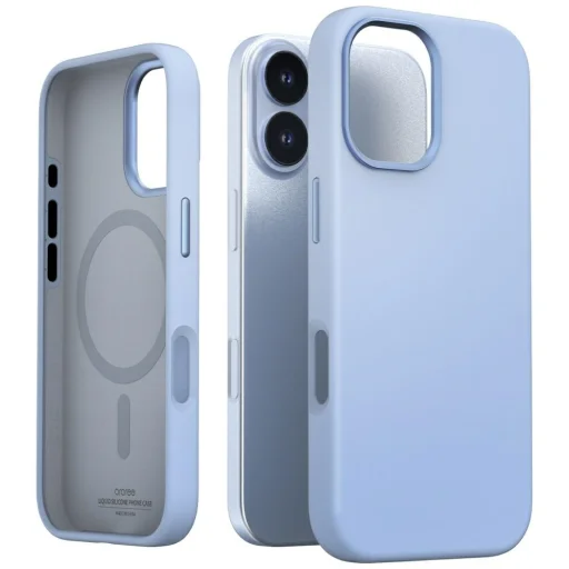 iPhone 17 Araree Typo Skin M MagSafe kék tok - 1