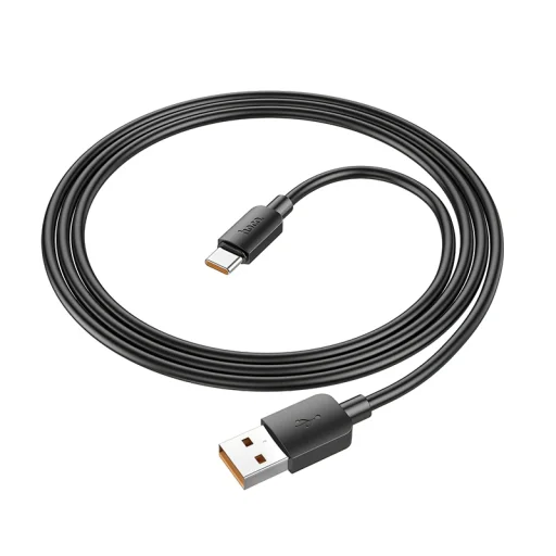 USB-A to USB-C Hoco X96 kábel, 100W, 5A, 1m, fekete - 3