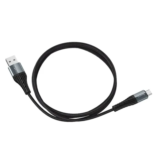 USB-A - microUSB Kábel Hoco X38 Cool, 18W, 2A, 1m, Fekete - 2