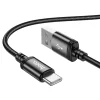 USB-A - USB-C Kábel Hoco X89, 60W, 3A, 1m, Fekete thumbnail