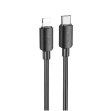 USB-C - Lightning kábel Hoco X96, 20W, 2.4A, 1m, Fekete