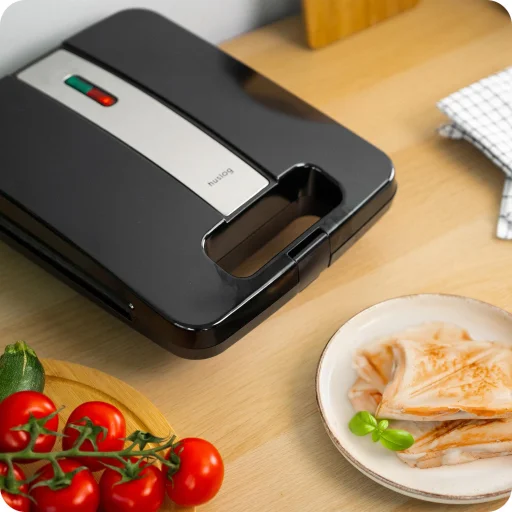 Huslog 4 szeletes melegszendvics sütő 1800W - 6