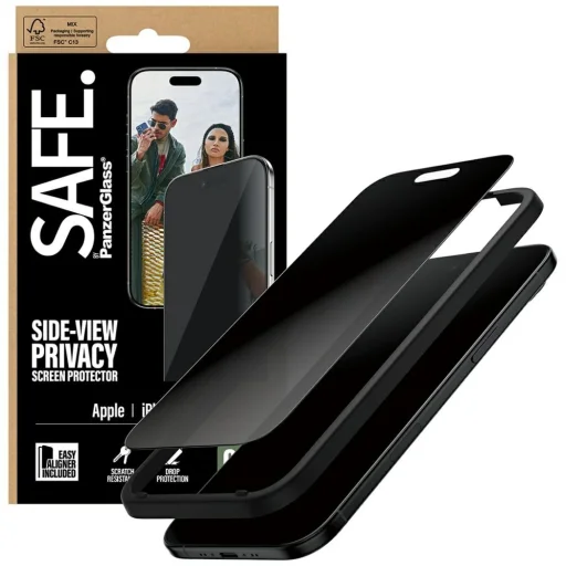 iPhone Air SAFE Privacy Glass Ultra-Wide Fit EasyAligner üvegfólia - 5