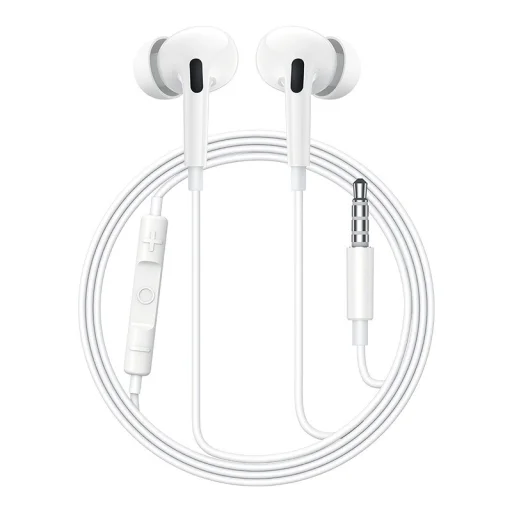 Handsfree 3.5mm Baseus Encok H18, Fehér - 2