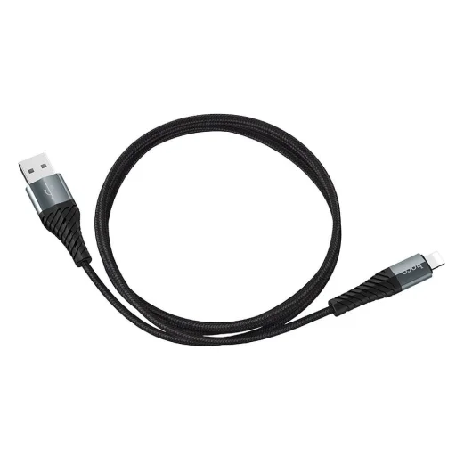 USB-A to Lightning Kábel Hoco X38 Cool, 18W, 2A, 1m, Fekete - 2